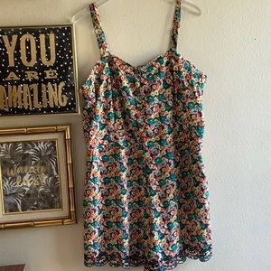 FOREVER 21 PLUS Size Floral Romper